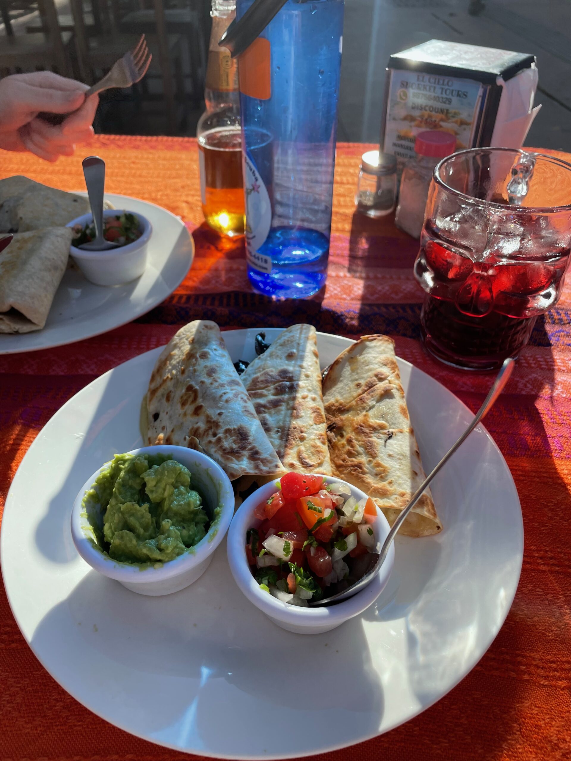 The food options in Cozumel